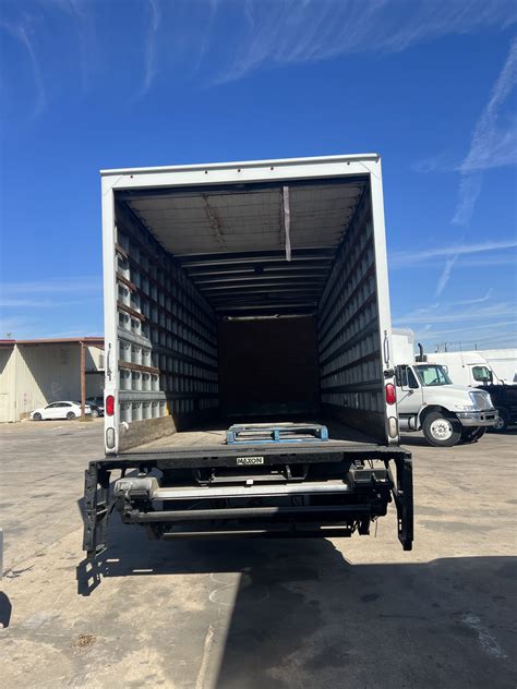 electric 26 foot box truck for sale|26 ft box truck with liftgate for sale.